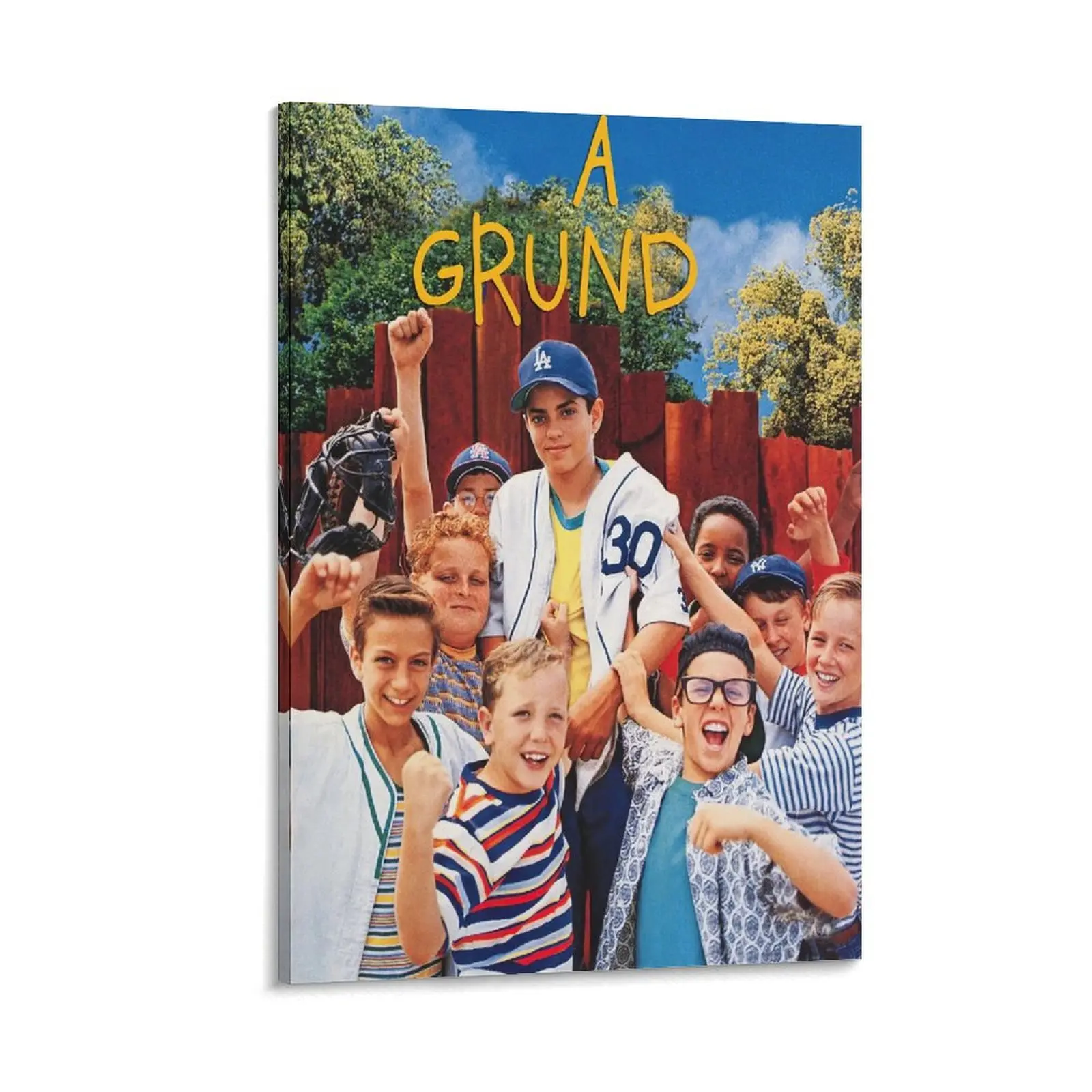 The Sandlot Poster 3 Poster Canvas Wall Art For Bedroom Decor Bar Office Room Decor Gift