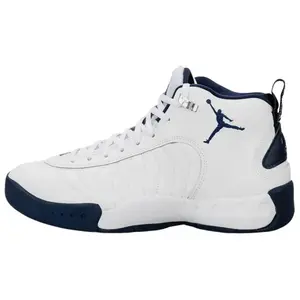 Nike Air Jordan Jumpman Pro 'White Midnight Navy' 2022 Men's All-Season Court-Inspired Basketball Shoes with Retro Appeal