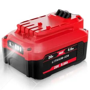 High quality For Craftsman 8.0Ah 20 Volt 20V Max V20 Li-Ion Battery CMCB206 CMCB204 CMCB202