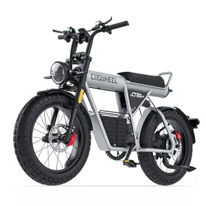 CT20S Electric Bike for Adults, with 60V/27.5AH Removable Battery, 2000W Motor, 100Miles 40MPH, Electric Motorcycle, Long Range Electric Motorcycle for Adults, 20" Fat Tire Ebike with APP Control