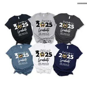 Personalized Graduation Shirts, Add the Photo Graduated TShirt, Proud Mom of a Graduate Tee, Class of Family And Friends Graduation T-shirt , Special Gift Shirt