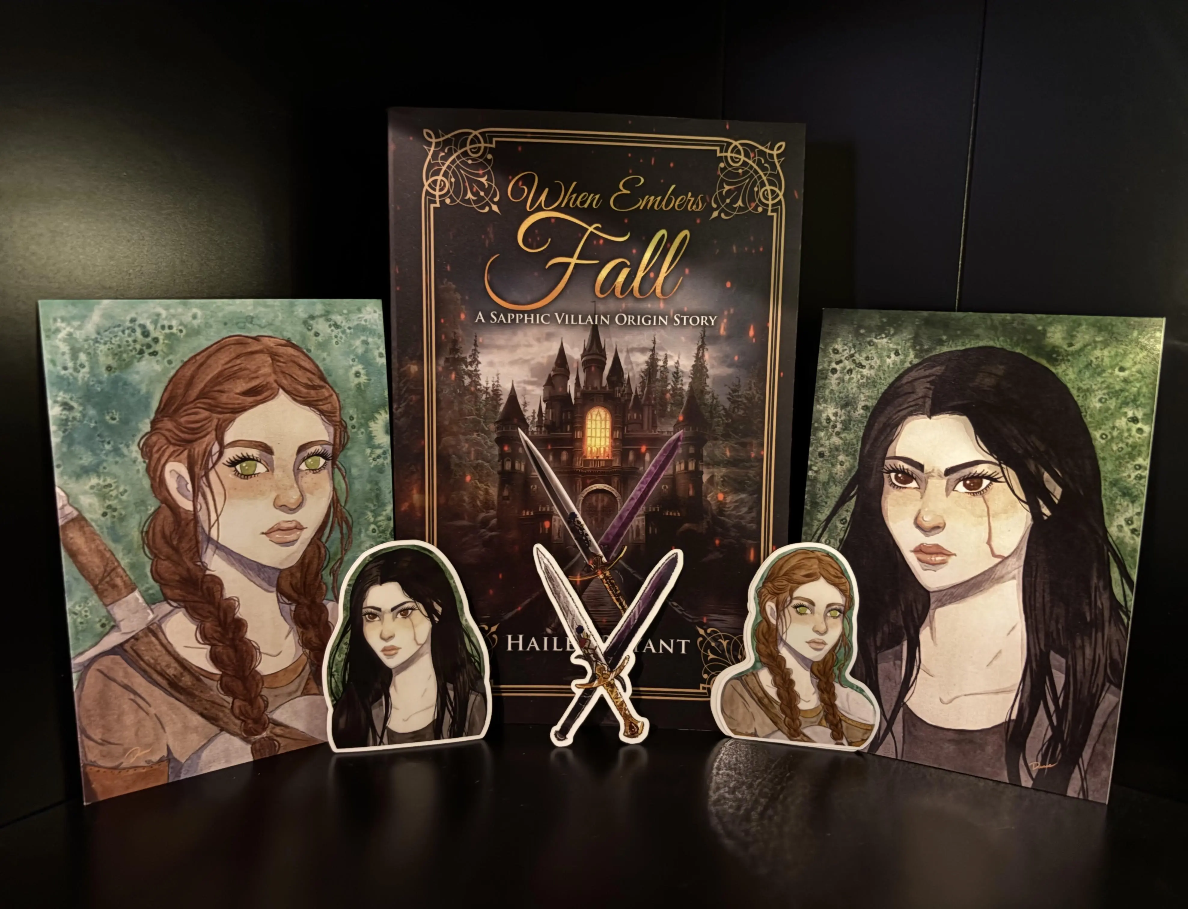 When Embers Fall Signed Bundle