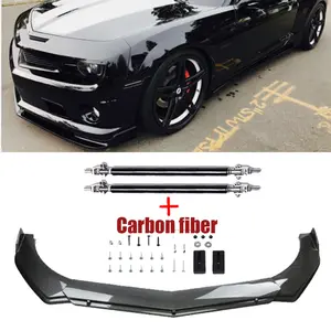 Front Bumper Lip Spoiler Splitter Carbon Fiber For Chevrolet Camaro LT SS RS Front Bumper Lip Spoiler Splitter Carbon Fiber For Chevrolet Camaro LT SS RS