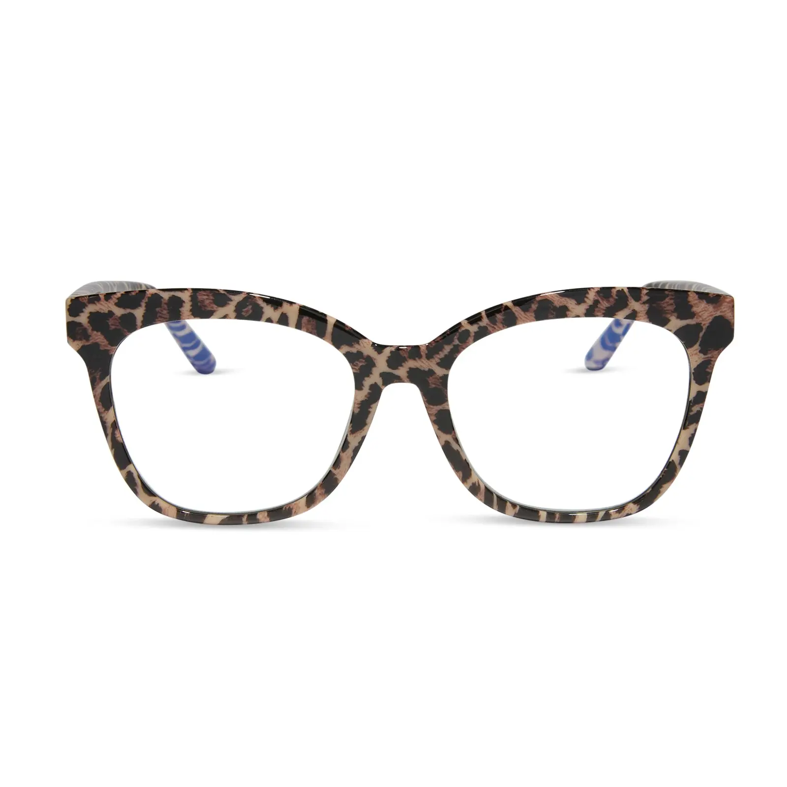 DIFF Willa Leopard Tortoise Blue Light Readers - Cute Cat Eye Lightweight Frame for Stylish Protection DIFF Willa Leopard Tortoise Blue Light Readers - Cute Cat Eye Lightweight Frame for Stylish Protection