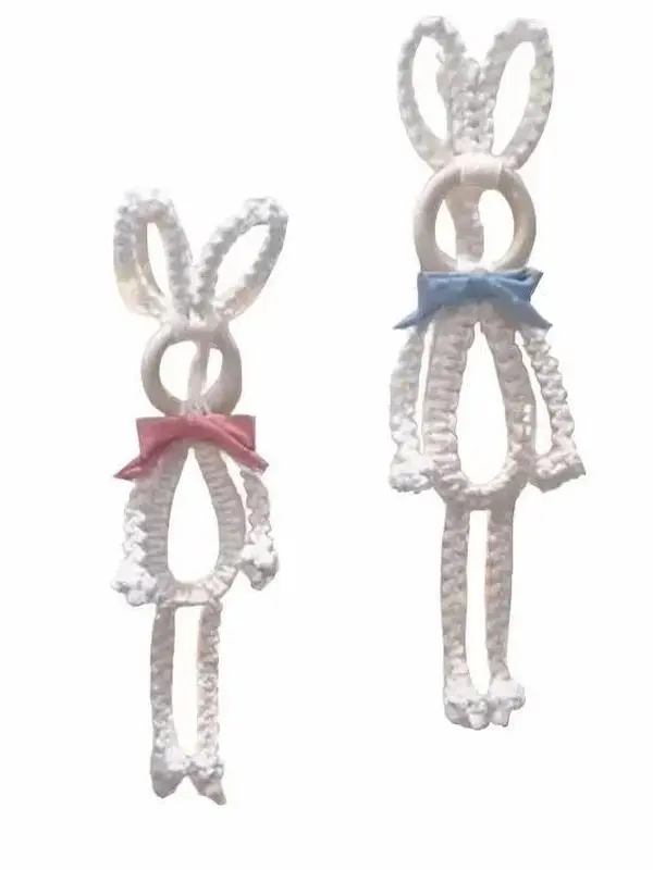 Macrame Easter bunny
