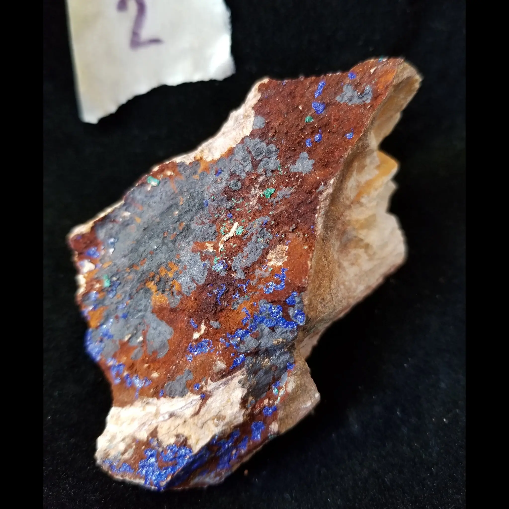 Malachite Azurite Chrysocolla Isolated Host Raw Natural Healing Crystals and Stones (MAC2)
