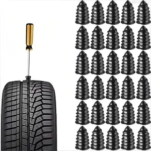80 Counts Set Universal Car Tire Repair Rubber Nail Set,Car Motorcycle Tire Repair Nails, Truck Scooter Bike Tire Puncture Repair Tool,Car Accessories, Tire Repair Kit,Tire Repair Equipment,Tire Repair Tools,Tubeless Vacuum Tire.XXSTYOUT12