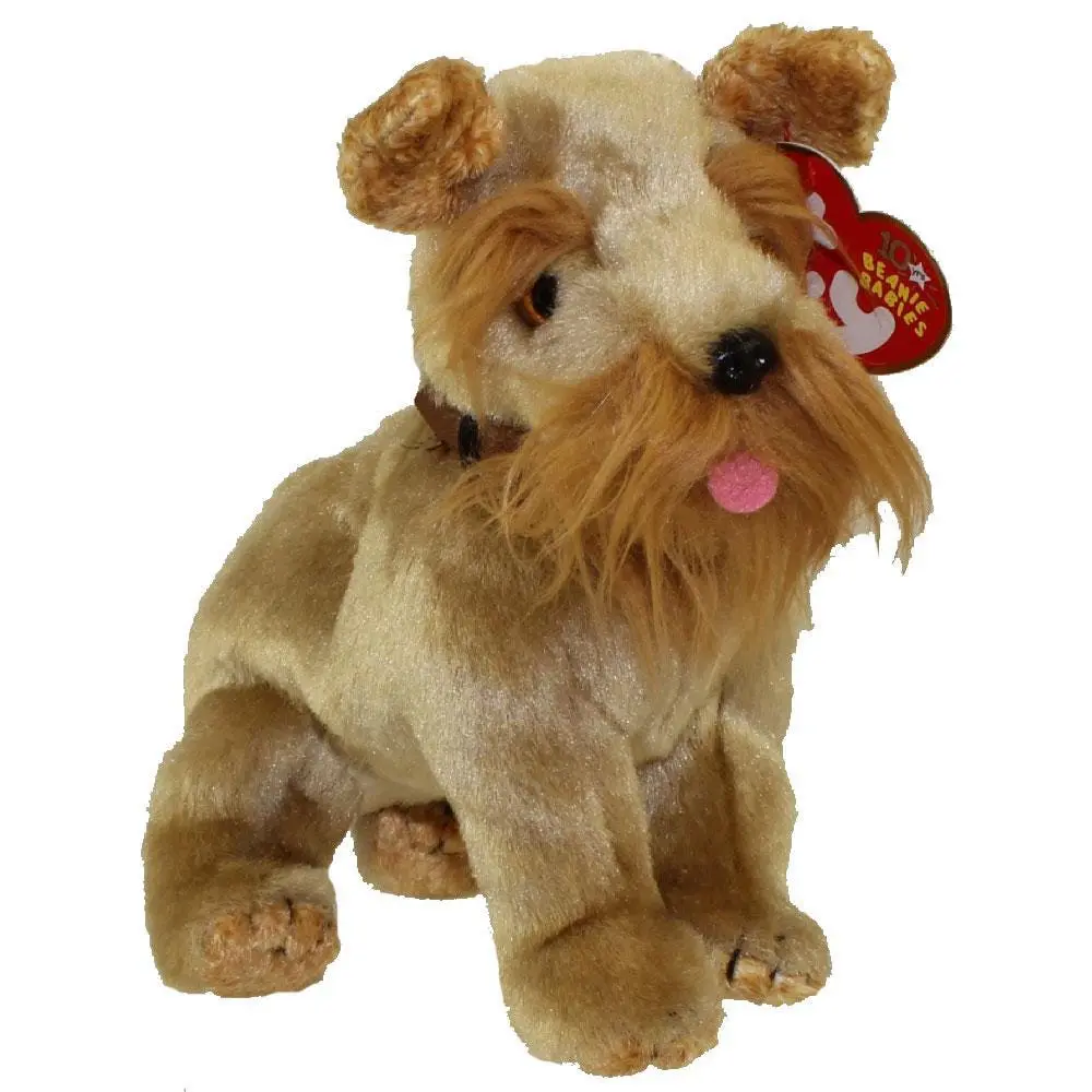 TY Beanie Baby - SCHNITZEL the Dog (6 inch) (2002) MWMTs