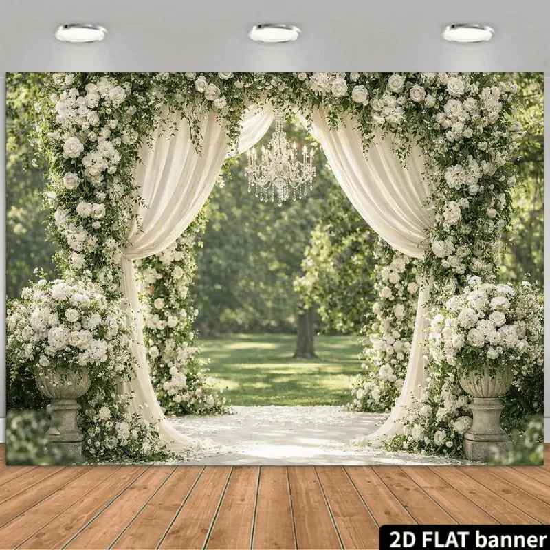 2D Flat Mr & Mrs Wedding Clothes Tapestry - Skin Fabric Vertical Wall Hanging, Vibrant Congratulations Banner, Outdoor Porch Door Flag, Newlyweds Gift