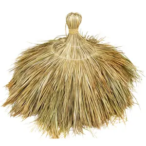 Tahitian Palm Thatch Round Palapa/Tiki Hut Roofing Cap - 3' Feet Diameter/Round
