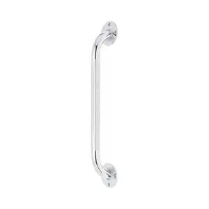 Knurled Chrome Grab Bar, 16"
