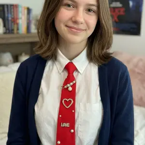 Girls Bling/Junk Tie