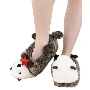 LazyOne | Otter Critter Slippers for Kids, Women and Men - Cute Animal Slippers, Cozy Slippers fluffy slipper
