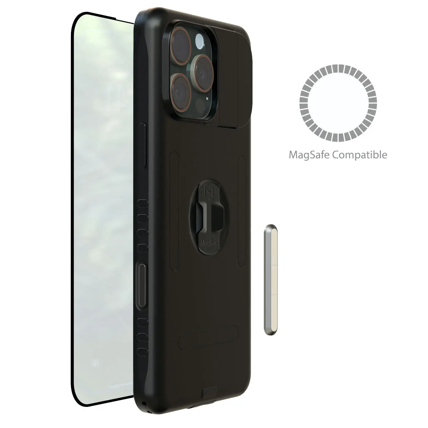 MagBak for iPhone 16 Series + MagStick to Mount Anywhere