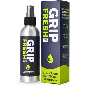 Grip   2-in-1 Golf Club Cleaner & Restorer for Basketball Shoe Soles, Soccer Gloves, Baseball Bats, Tennis & Pickleball  5oz