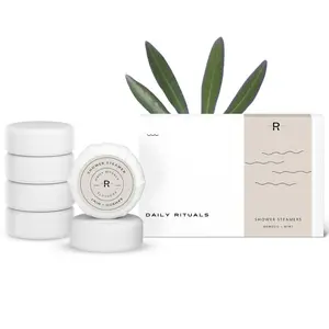 Shower Steamers, Bamboo + Mint, Organic, Extra-Large, Self-Care, Gifts for Women, Gifts for Men, Wellness Gift, Gifts under $25