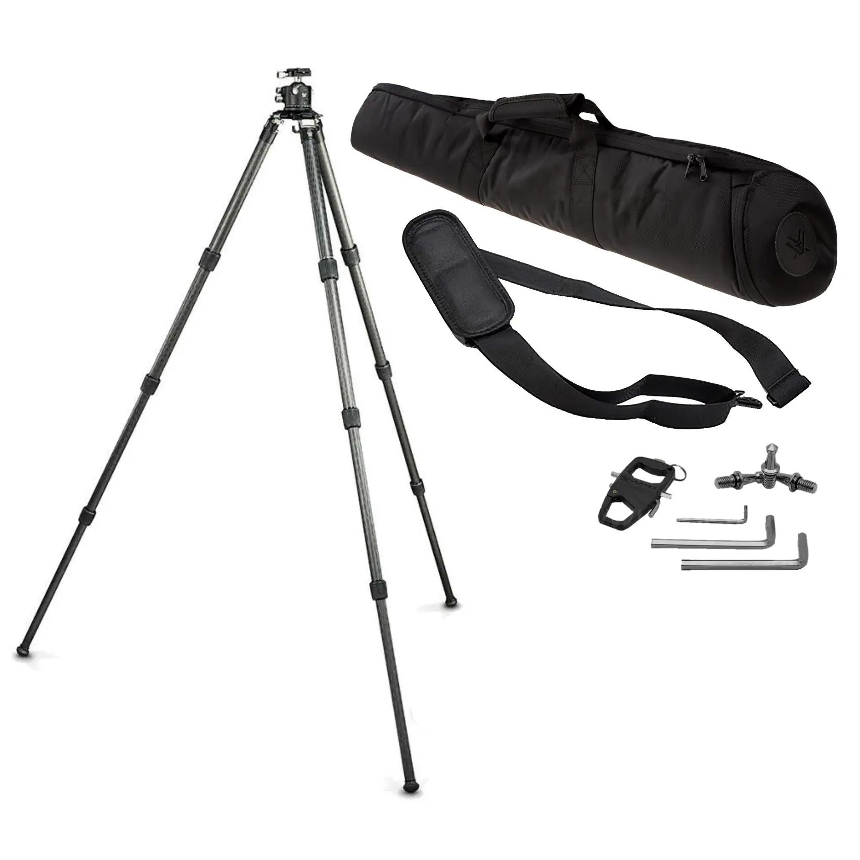 Vortex Optics Radian Carbon Fiber Tripod Kit with Ball Head (TR-RADB)