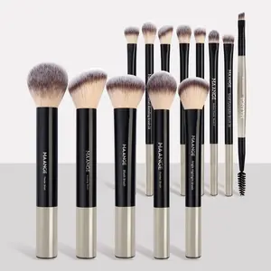 MAANGE 13-Piece Makeup Brush Set – Multifunctional Face & Eye Brushes for Powder, Liquid & Cream, Professional Cosmetic Tools for Women