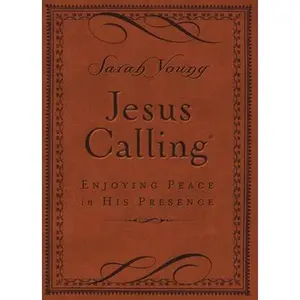 USED-Jesus Calling, Small Brown Leathersoft, with Scripture References: Enjoying Peace in His Presence (a 365-Day Devotional) - The Perfect Christian Gift by Young, Sarah (Imitation Leather)
