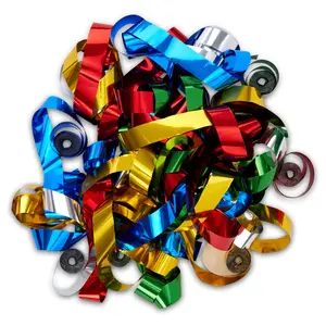Multicolor Metallic Streamers – Reflective 20‑Pack Foil for Parties & Festivals