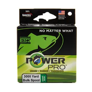 Power Pro Spectra Moss Green Braided Line 3000 yard Bulk Spool