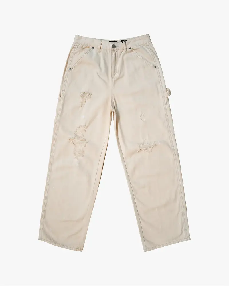 white carpenter pants - TikTok Shop