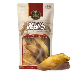 Natural Cow Ear Chew For Dogs High Protein Chews