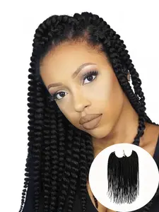 BRAID PRE-FEATHERED BOX BRAID 14"