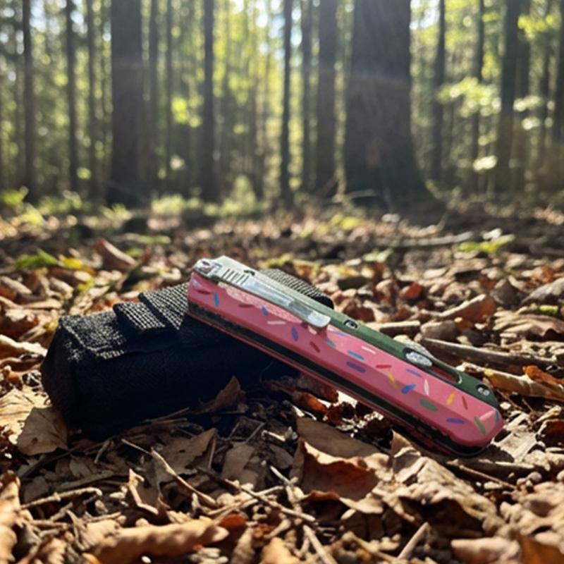 EDC Pocket Folding Knife – Non-Slip Nylon Fiber Handle, Compact Multi-Tool for Camping, Fishing & Outdoor Use