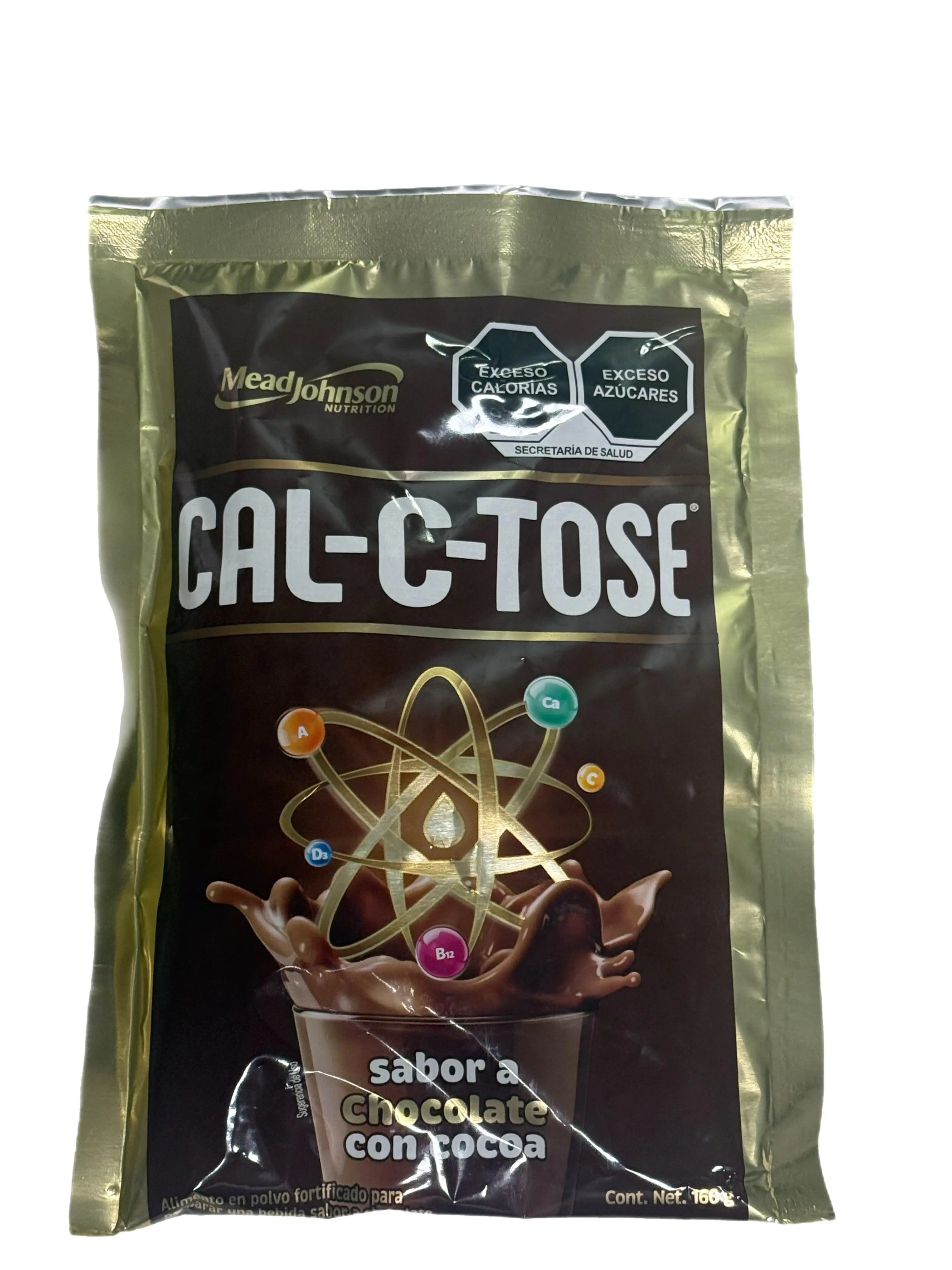 Cal-C-Tose Sabor a Chocolate con Cocoa – Mexican Chocolate Drink Mix – 5.64 oz (160 g)
