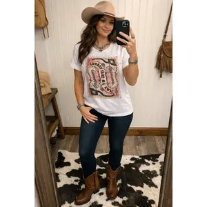 COWBOY TAKE ME AWAY TEE