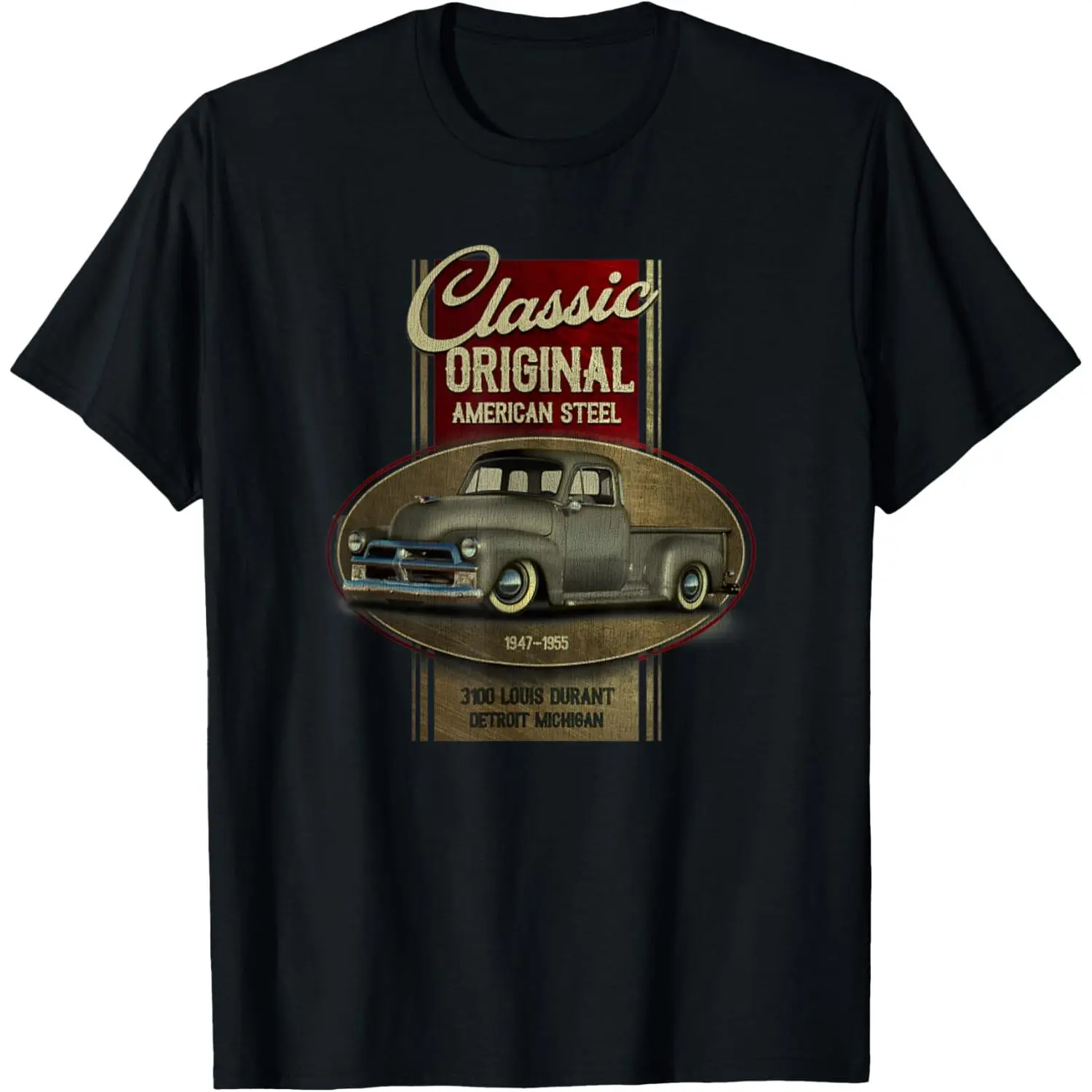 graphic tees Casual Cotton shortsleeve tees Vintage Classic Original American Old Pickup Truck 1940s Car T-Shirt90s graphic tees