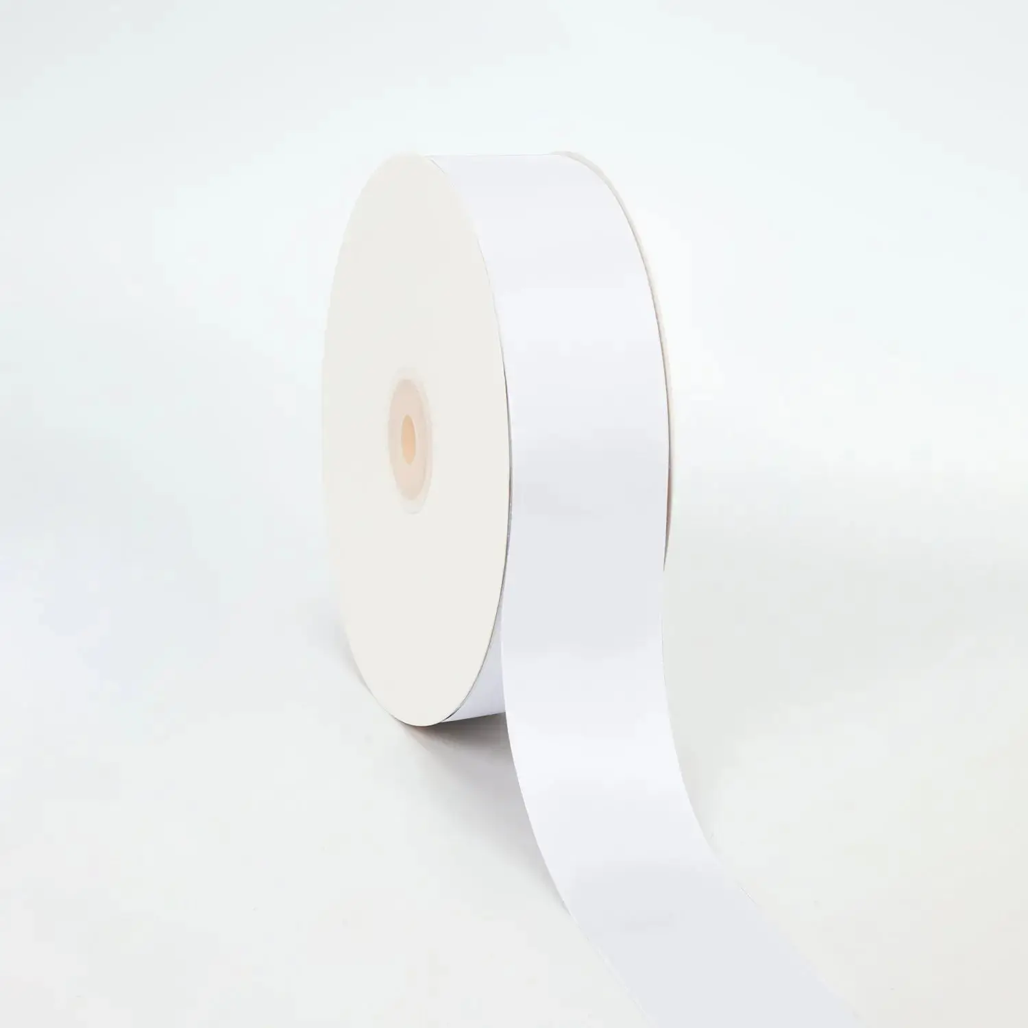 Single Face Satin Ribbon, White (029) – Office Stationery for Gift Decoration, Elegant Packaging
