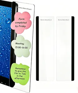 Multi-Functional Computer Monitor Message Board