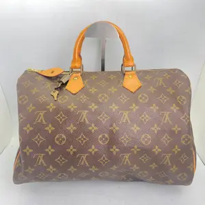 Pre-owned Louis Vuitton Canvas Tote Bags speedy 35