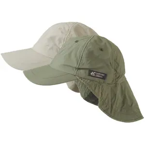 212 MAIN Khaki and Olive Flap Ball Cap - 1 Size, Coolmax Band, Fits Most Headwear Users
