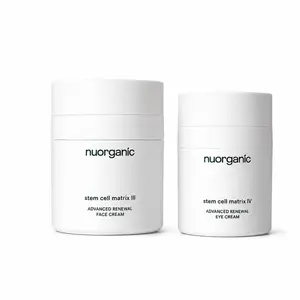 nuorganic NEW LAUNCH Firm & Reset 2-Piece Skincare Bundle - Face & Eye Treatments. Hydrates • Firms • Brightens • Smooths