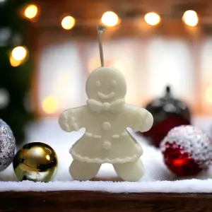 Gingerbread Woman Candle