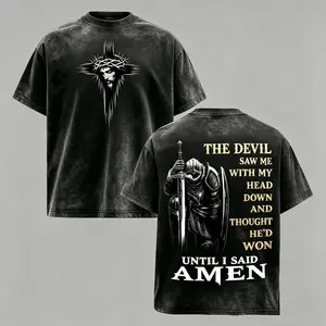 Men's Vintage Templar Cross Graphic Round Neck Short-Sleeve T-Shirt - 3D Printed Plus Size Black Street Style Top, Gooner Themed "Eat Sleep Goon Repeat" Funny Daily Wear Basic Fashion Tee