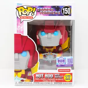 Funko Pop! Retro Toys: Transformers – Hot Rod with Matrix #150 Funko Exclusive (Limited Edition – 7,500 Pieces)