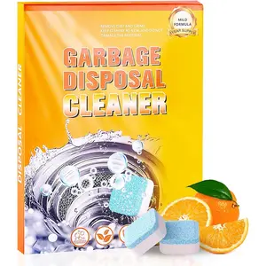 Ultra-Strength Garbage Disposal Cleaner Deodorizer Tablets - 24 Pack| Fresh Citrus Foam Sink and Drain Cleaner| Deep to Eliminate Odors| Pipe Friendly (12-Month Supply)
