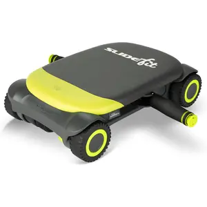 lide Fit, Ab Roller Board with 4 Wheels, Automatic Rebound Abdominal Wheel for Core Workout, Ab Exercise Equipment, Abdominal Exerciser, Heroboard Fitness Rolling Board with Knee Pad