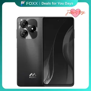 【C1】MIRO Selfie & Stream Camera Phone – Dual 50MP Front & Back Cameras, 5000mAh Battery, 12GB RAM + 128GB Storage, Android 14, Unlocked Dual SIM, Ideal for Vlogging, Social Media, Travel & Daily Use, Fashion, Perfect Gift for Creators & Holidays