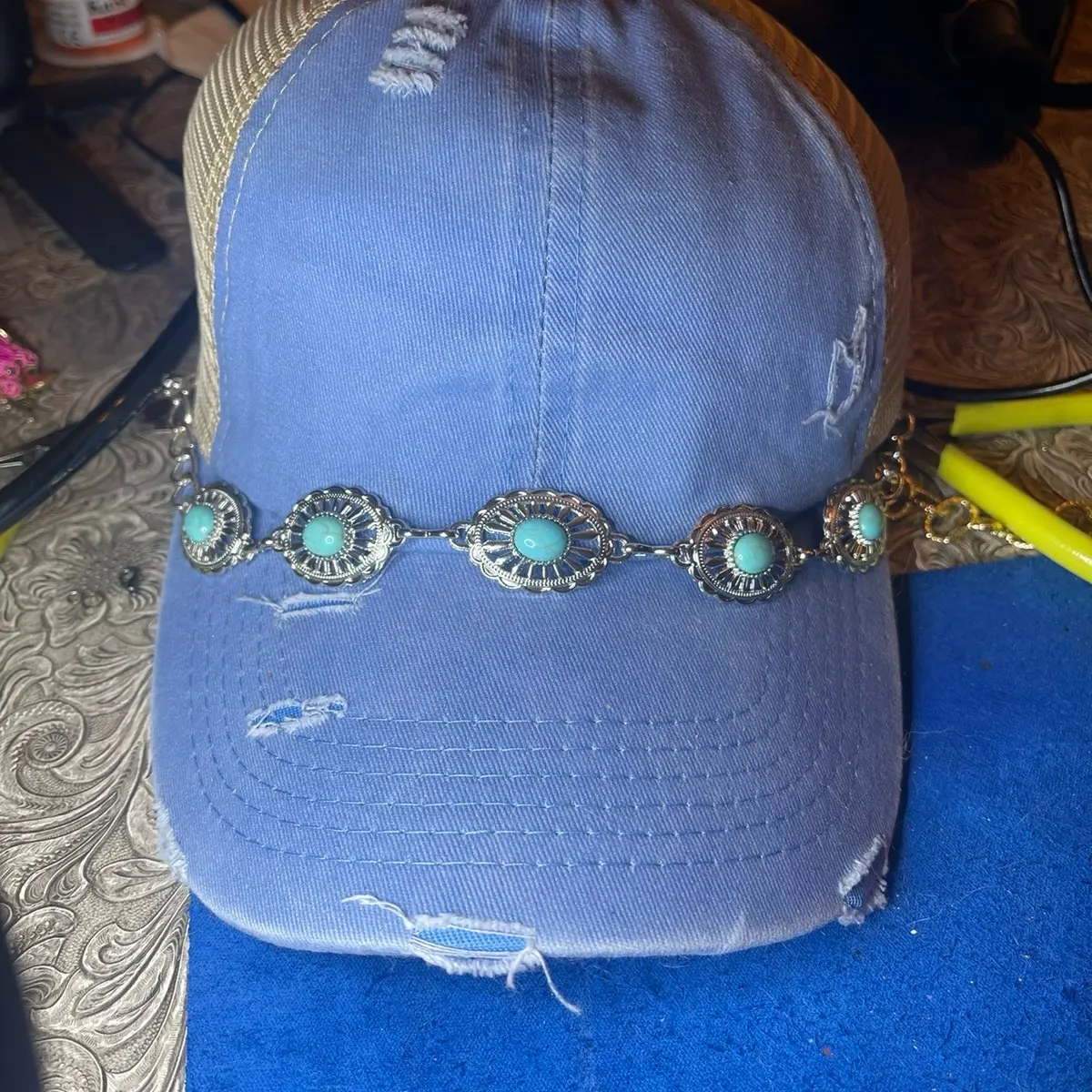 Turquoise concho