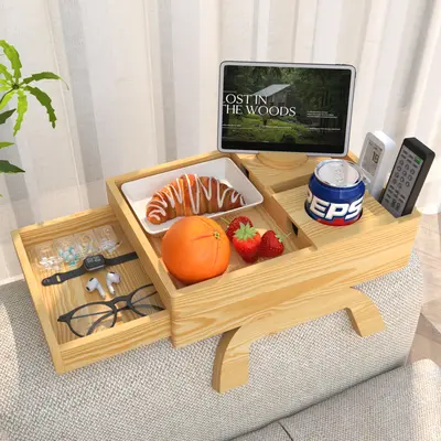 Arm Chair Table with Cupholder TikTok Shop