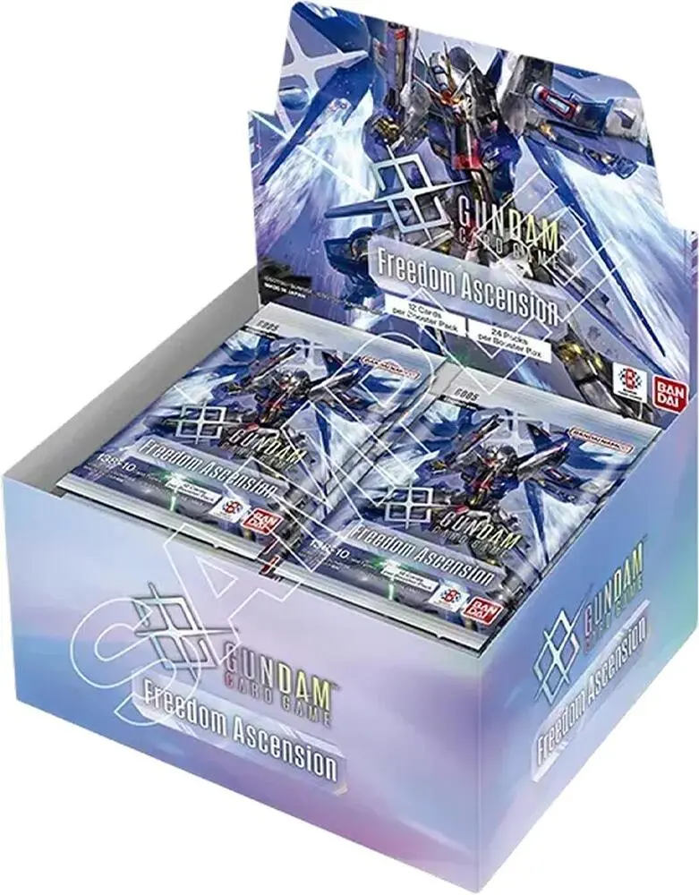 Gundam Card Game: Freedom Ascension Booster Box (24 count)