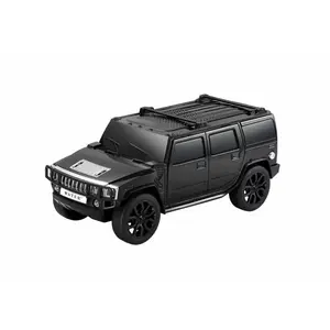 Kik_Large SUV Design Music Car Portable Wireless Bluetooth Speaker with LED Light WS590 for Universal Cell Phone And Bluetooth Device (Black)