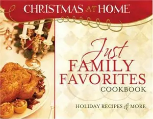 USED-Just Family Favorites Cookbook (Christmas at Home) by Darcie Anzalone (Paperback)