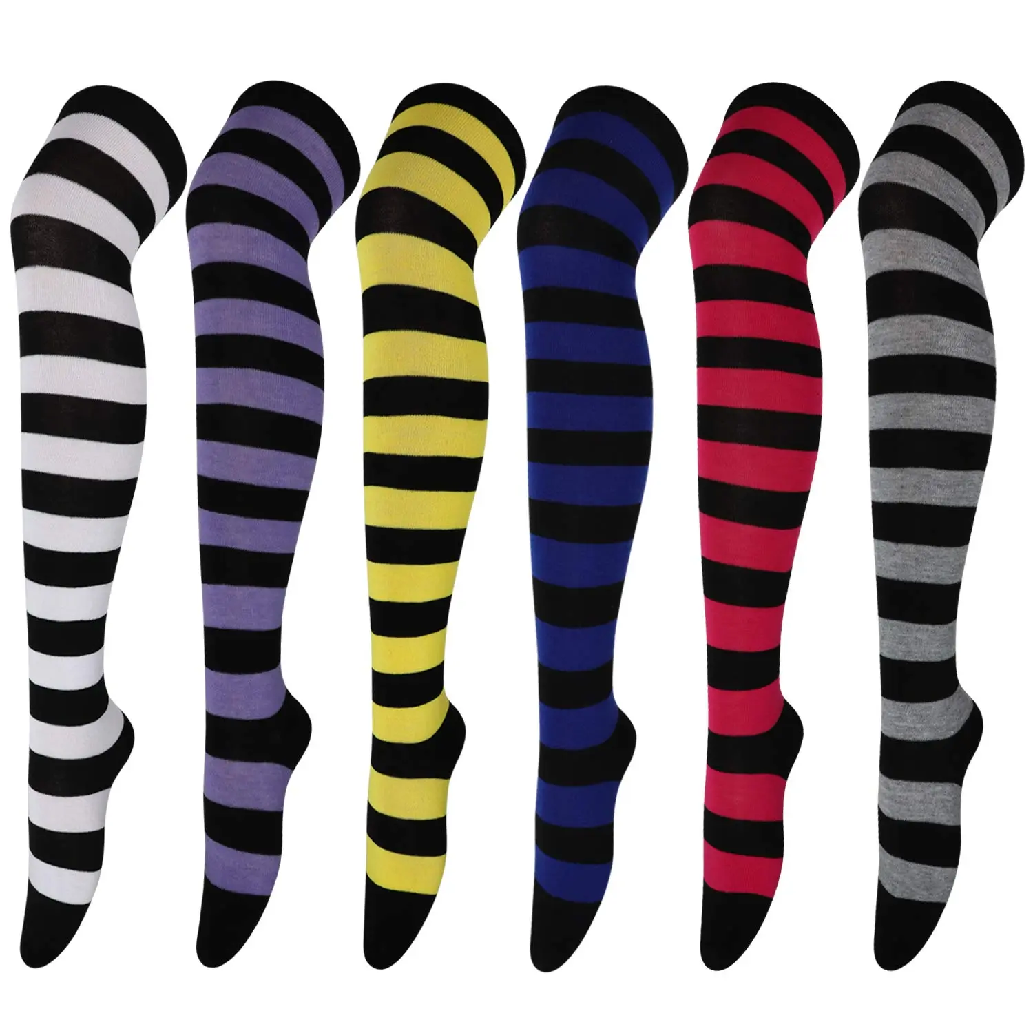 6 Pcs Fashion Stripes