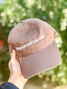 “It Is Good That You Exist” Embroidered Ball Cap
